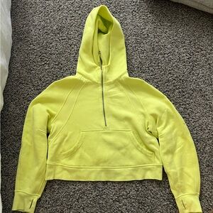 lululemon athletica Yellow Hoodie